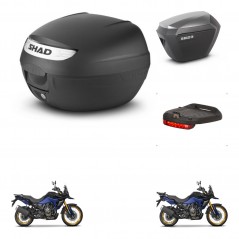 SHAD SH23 alu suitcases + mounting bracket SH26 trunk accessories KIT-470557