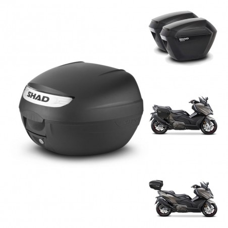 SHAD Maletas sh23 + soporte montaje baul SH26 KIT-470562