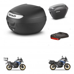SHAD Maletas sh23 alu + soporte montaje baul SH26 accesorios KIT-470569