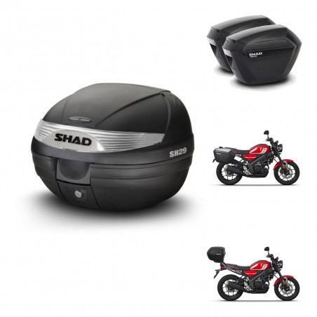 SHAD Maletas sh23 + soporte montaje baul SH29 KIT-470570