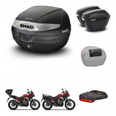 SHAD Maletas sh23 + soporte montaje baul SH29 accesorios KIT-470584