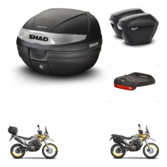 SHAD SH23 suitcases + mounting bracket SH29 trunk accessories KIT-470596