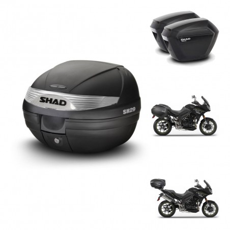 SHAD Maletas sh23 + soporte montaje baul SH29 KIT-470602