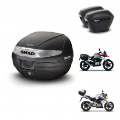 SHAD SH23 suitcases + mounting bracket SH29 trunk KIT-470618