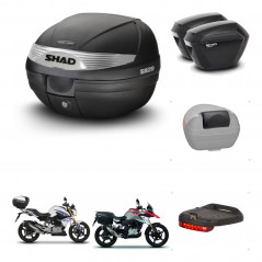 SHAD SH23 suitcases + mounting bracket SH29 trunk accessories KIT-470624