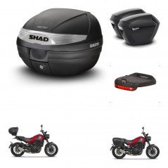 SHAD Maletas sh23 + soporte montaje baul SH29 accesorios KIT-470636