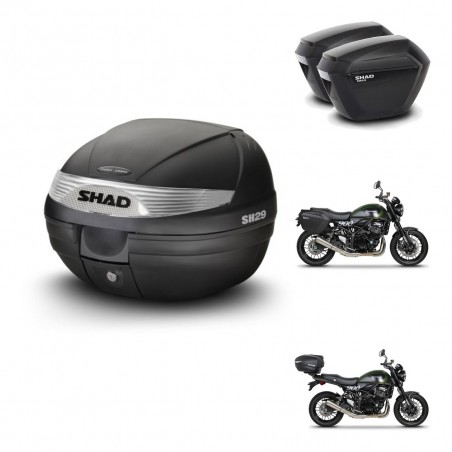 SHAD Maletas sh23 + soporte montaje baul SH29 KIT-470650