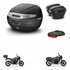 SHAD SH23 suitcases + mounting bracket SH29 trunk accessories KIT-470652