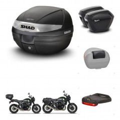 SHAD SH23 suitcases + mounting bracket SH29 trunk accessories KIT-470656