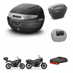 SHAD SH23 alu suitcases + mounting bracket SH29 trunk accessories KIT-470657