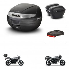 SHAD SH23 suitcases + mounting bracket SH29 trunk accessories KIT-470660