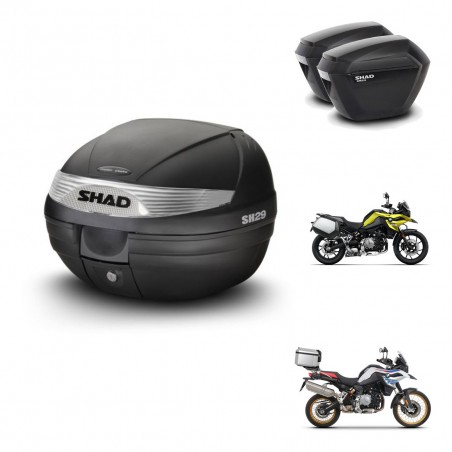 SHAD Maletas sh23 + soporte montaje baul SH29 KIT-470666
