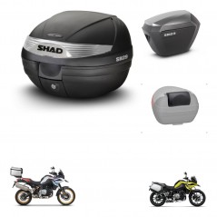 SHAD Maletas sh23 alu + soporte montaje baul SH29 accesorios KIT-470671