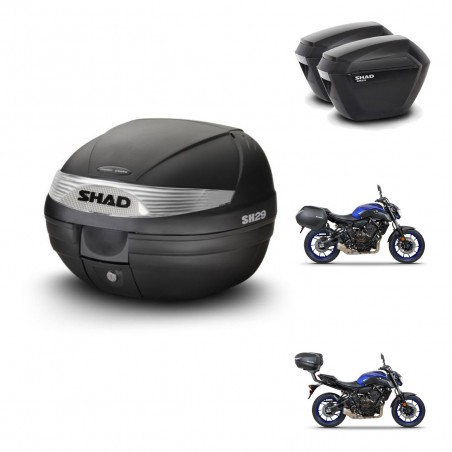 SHAD Maletas sh23 + soporte montaje baul SH29 KIT-470674