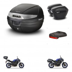 SHAD SH23 suitcases + mounting bracket SH29 trunk accessories KIT-470676