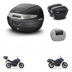 SHAD SH23 suitcases + mounting bracket SH29 trunk accessories KIT-470678