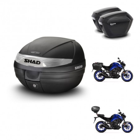 SHAD Maletas sh23 + soporte montaje baul SH29 KIT-470698
