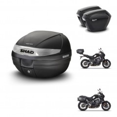 SHAD SH23 suitcases + mounting bracket SH29 trunk KIT-470706