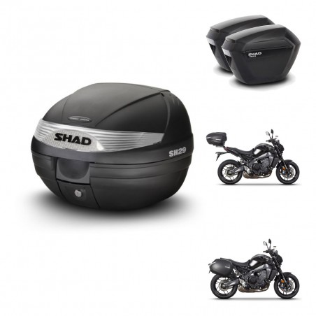 SHAD Maletas sh23 + soporte montaje baul SH29 KIT-470706