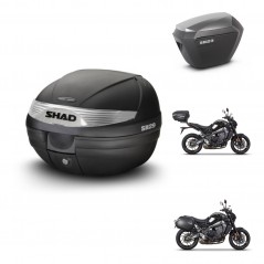 SHAD SH23 alu suitcases + mounting bracket SH29 trunk KIT-470707