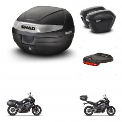 SHAD Maletas sh23 + soporte montaje baul SH29 accesorios KIT-470708