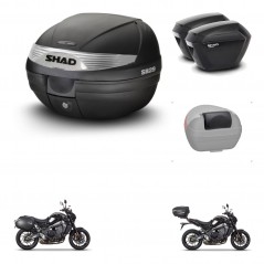 SHAD SH23 suitcases + mounting bracket SH29 trunk accessories KIT-470710