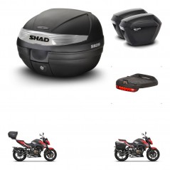 SHAD Maletas sh23 + soporte montaje baul SH29 accesorios KIT-470724