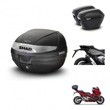 SHAD Maletas sh23 + soporte montaje baul SH29 KIT-470730