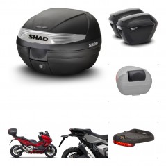 SHAD Maletas sh23 + soporte montaje baul SH29 accesorios KIT-470736