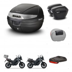 SHAD SH23 suitcases + mounting bracket SH29 trunk accessories KIT-470744