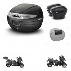 SHAD SH23 suitcases + mounting bracket SH29 trunk accessories KIT-470750