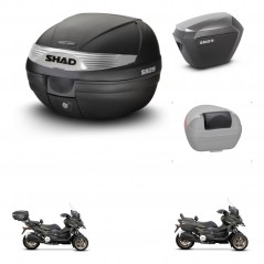 SHAD SH23 alu suitcases + mounting bracket SH29 trunk accessories KIT-470751