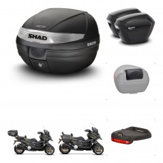 SHAD Maletas sh23 + soporte montaje baul SH29 accesorios KIT-470752