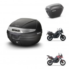 SHAD Maletas sh23 alu + soporte montaje baul SH29 KIT-470763