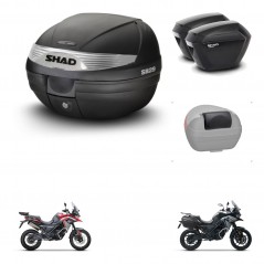 SHAD SH23 suitcases + mounting bracket SH29 trunk accessories KIT-470766