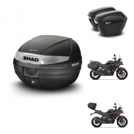 SHAD Maletas sh23 + soporte montaje baul SH29 KIT-470778