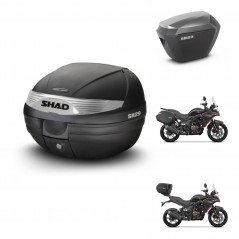 SHAD Maletas sh23 alu + soporte montaje baul SH29 KIT-470779
