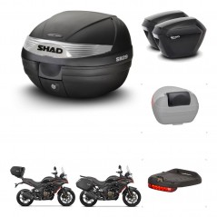SHAD Maletas sh23 + soporte montaje baul SH29 accesorios KIT-470784