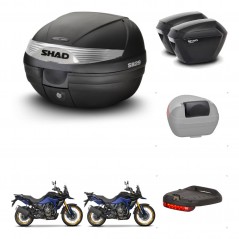 SHAD SH23 suitcases + mounting bracket SH29 trunk accessories KIT-470792