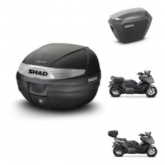 SHAD Maletas sh23 alu + soporte montaje baul SH29 KIT-470803