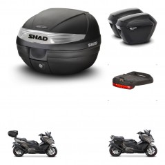 SHAD SH23 suitcases + mounting bracket SH29 trunk accessories KIT-470804