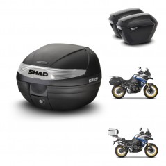 SHAD SH23 suitcases + mounting bracket SH29 trunk KIT-470810