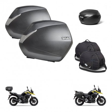 SHAD Suitcase trunk + mounting bracket SH36 suitcases accessories KIT-471635