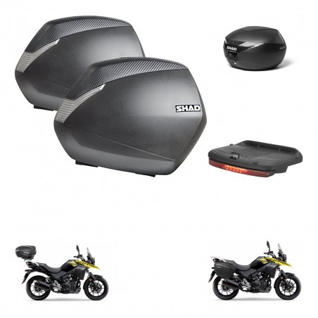 SHAD Suitcase trunk + mounting bracket SH36 suitcases accessories KIT-471640