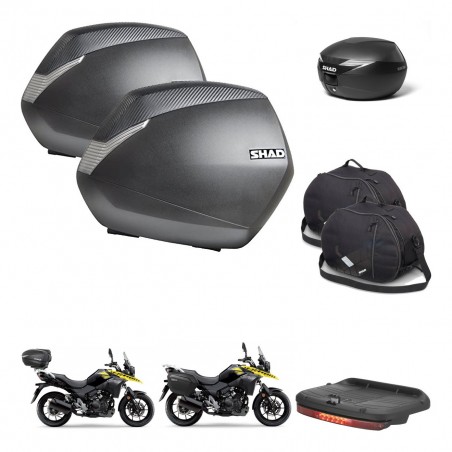 SHAD Suitcase trunk + mounting bracket SH36 suitcases accessories KIT-471641