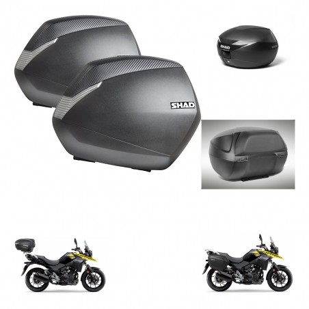 SHAD Suitcase trunk + mounting bracket SH36 suitcases accessories KIT-471646