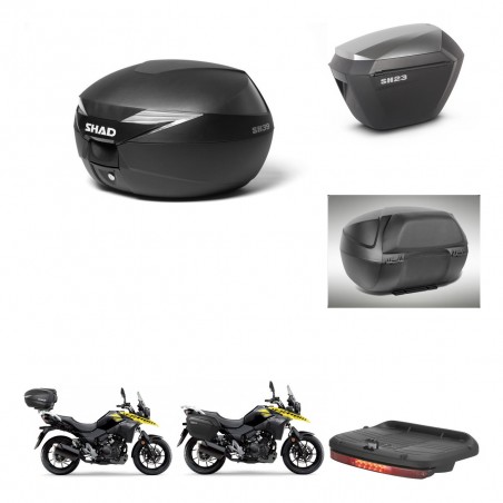 SHAD Maletas sh23 alu + soporte montaje Baul maleta accesorios KIT-471657