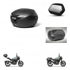 SHAD Maletas SH35 PREMIUM + soporte montaje Baul maleta accesorios KIT-471673