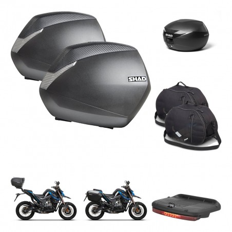 SHAD Baul maleta + soporte montaje maletas SH36 accesorios KIT-471689