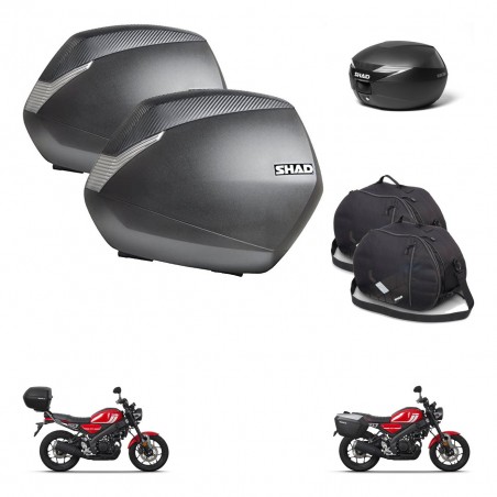 SHAD Baul maleta + soporte montaje maletas SH36 accesorios KIT-471707